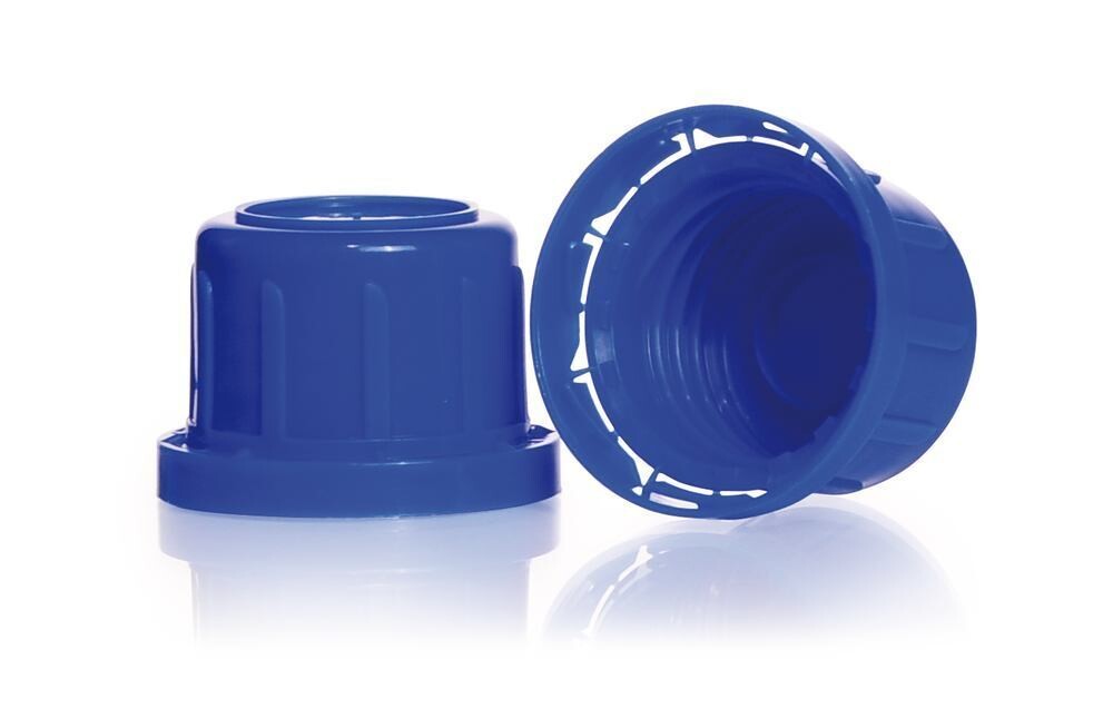 Accessories tamper evident screw caps for narrow neck bottles, square, 32, high form, 10 Piece(s)