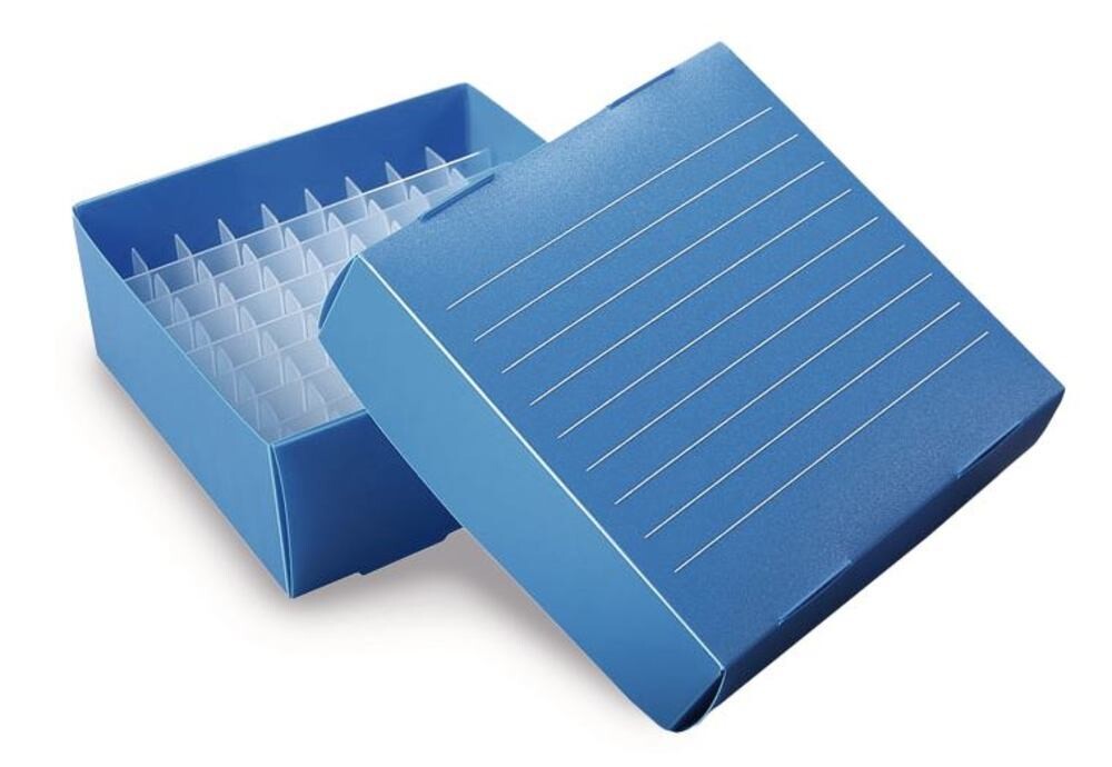 Cryogenic box foldable, blue, 10 Piece(s)
