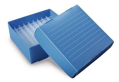Caja criogénica plegable, azul, 10 Unidad(es)