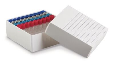 Boîte cryogénique pliable, blanche, 10 Pièce(s)