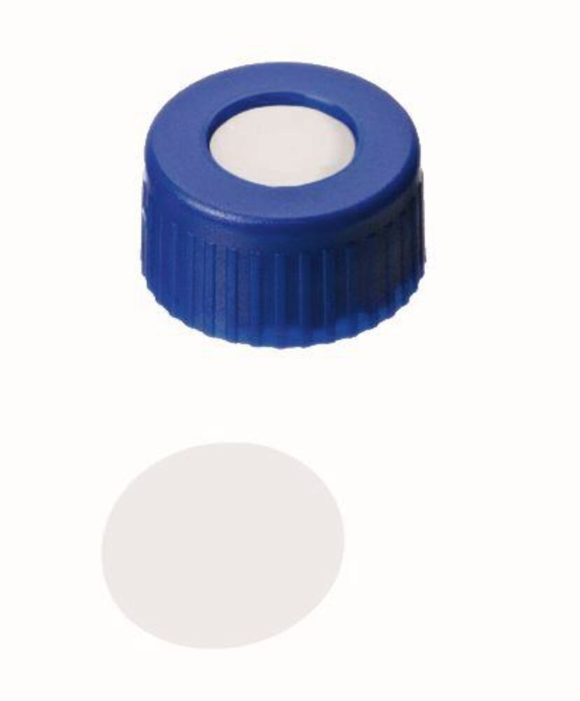 Screw caps ROTILABO® ND9 with borehole, PTFE (shore D), 100 Piece(s)