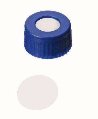 Screw caps ROTILABO® ND9 with borehole, PTFE (shore D), 100 Piece(s)