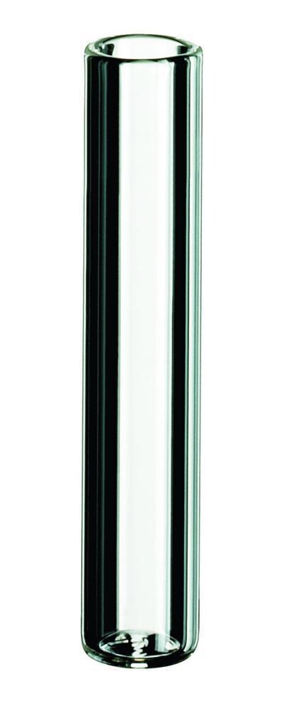 Mikroeinsätze, Borosilikatglas, Klarglas, flacher Boden, 0,2 ml, 100 Stück