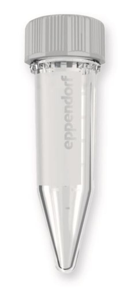 Centrifuge tubes 5.0 ml Eppendorf Tubes® transparent, Non-sterile, PCR clean, 200 Piece(s)