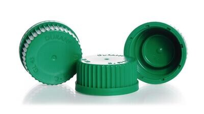 Tapones de rosca, GL 45, verde, 10 Unidad(es)