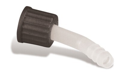 Conectores con tapa de rosca Conectores de PFA, curvados, GL 18, 2 Pieza(s)