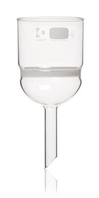 Entonnoir à filtre fritté 500 ml, 5 (1,0 – 1,6 μm), 1 pièce
