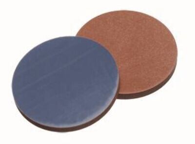 Septa ROTILABO® for ND8 8 mm, Butyl red/PTFE grey, 1000 Piece(s)