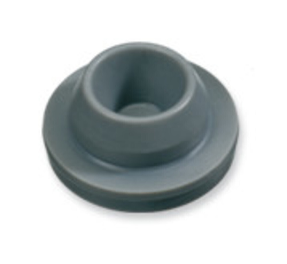 Butyl-Hohlstopfen, für Rollrand-Headspace-Fläschchen ND20, 100 Stück