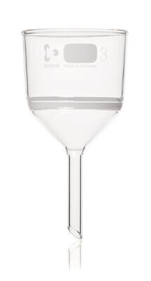 Fritted filter funnel 125 ml, 5 (1,0 – 1,6 μm), 1 Piece