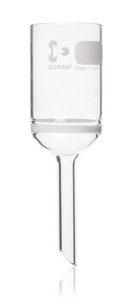 Imbuto filtrante frittato 125 ml, 4 (10 – 16 μm), 1 pezzo
