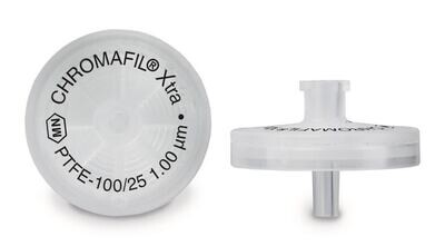 CHROMAFIL®-Spritzenvorsatzfil. PTFE Xtra, Porengr. 1,0 µm, Ø 25 mm, 100 Stück