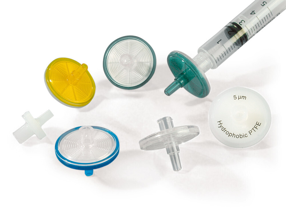 Rotilabo®-Spritzenfilter, PTFE, unsteril, Porengröße 5,0 µm, Ø 25 mm, 100 Stück