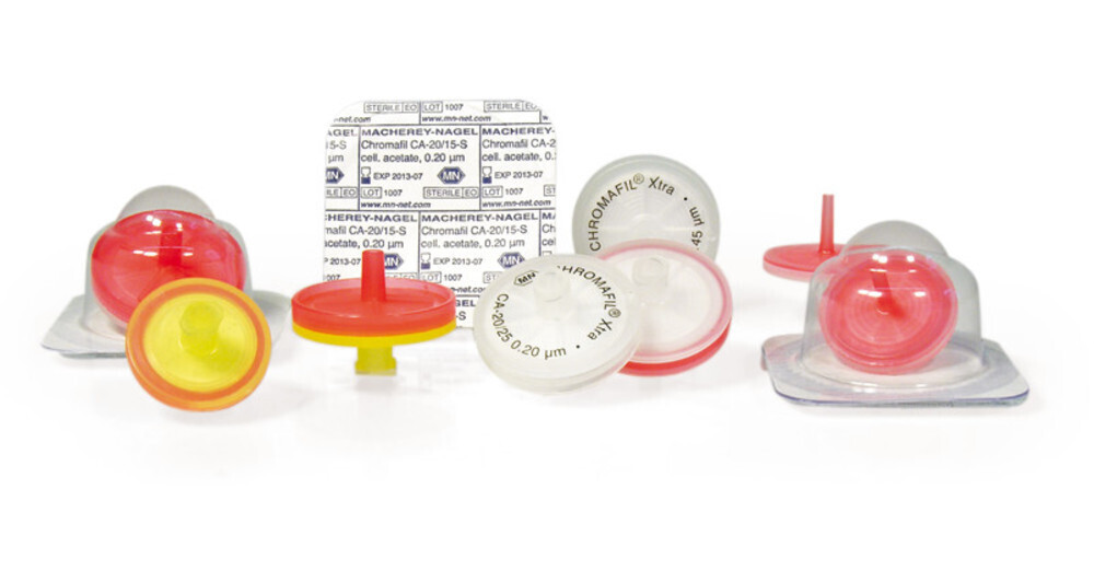 Filtres pour seringues CHROMAFIL® CA non stériles, 0,2 µm, 100 Pièce(s)