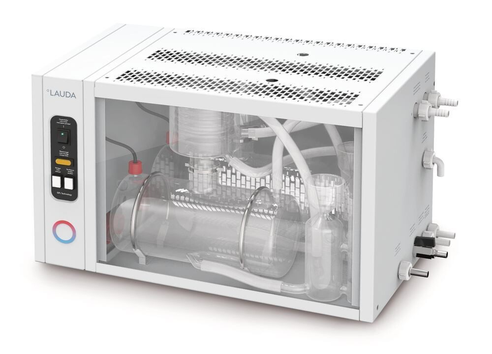 Water still Puridest made of glass PD DG series, PD 2 DG, 2 l/h, 1 Piece(s)