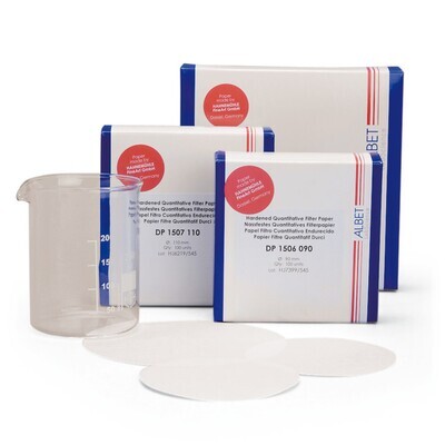 Round filters hardened Type 1505, , 125 mm, 100 Piece(s)