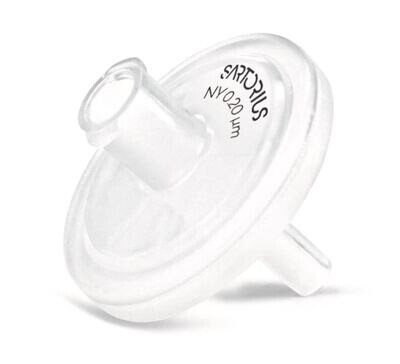 Filtres pour seringues Minisart® NY Non stérile, 0,45 µm, 15 mm, 50 Pièce(s)