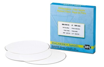 Filtres ronds Type, MN 616 G sans phosphate, , 90 mm, 100 Pièce(s)