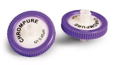 Syringe filters Hydrophobic polytetrafluoroethylene (PTFE), 0,22 µm, 25 mm, Sterile, 100 Piece(s)