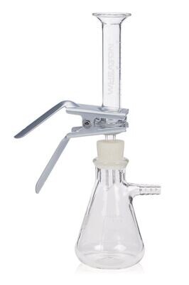 Accessoires pour unité de filtration sous vide 25 mm, Bouchon silicone de rechange (Ø à la base, 24 mm. Ø en haut, 28 mm. Hauteur, 25 mm. Ø alésage, 8,5 mm), 6 pièce(s)