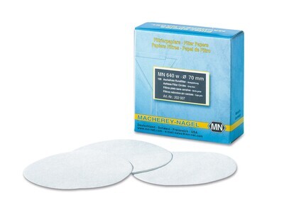 Round filters Type, MN 640 d, , 320 mm, 100 Piece(s)