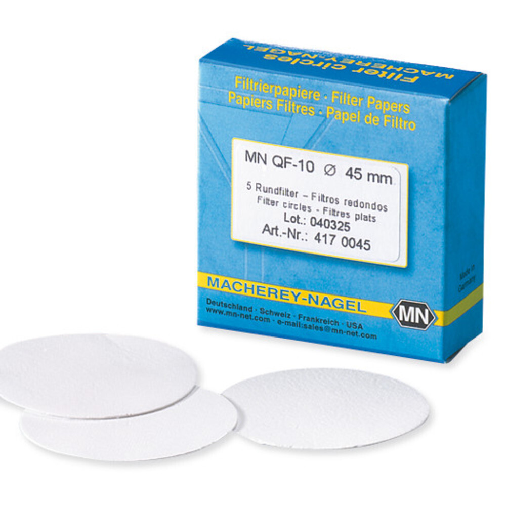 Filtres ronds en fibre de quartz MN QF-10, , 90 mm, 100 Pièce(s)