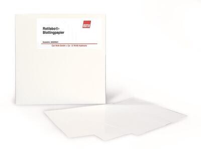 ROTILABO®Blottingpapiere, Dicke 0,17 mm, 100 x 130 mm, 100 Blatt
