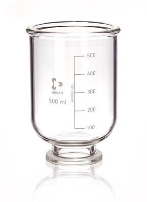 Accessori per unità di filtraggio sottovuoto DURAN®, Serbatoio di ricambio con scala, 500 ml, 1 Pezzo(i)