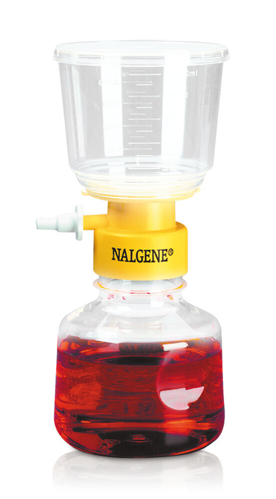 Filtration unit with SFCA membrane Pore size 0.45 μm, 500 ml, 500 ml, 75 mm, 12 Piece(s)