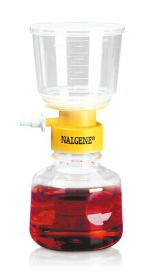 Filtration unit with SFCA membrane Pore size 0.45 μm, 500 ml, 500 ml, 75 mm, 12 Piece(s)