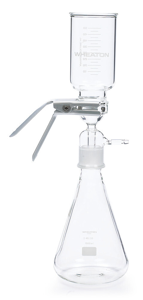 Vacuum filtration unit 47 mm with slots, 1 Piece(s)