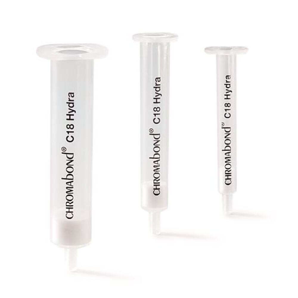 SPE polypropylene column CHROMABOND® C18 Hydra, 6 ml, 500 mg, 30 Piece(s)