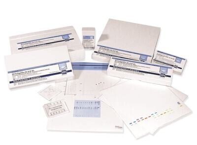 DC-Fertigfolie POLYGRAM SIL G, 20x20 cm, Polyesterfolie 0,2 mm, 25 Stück