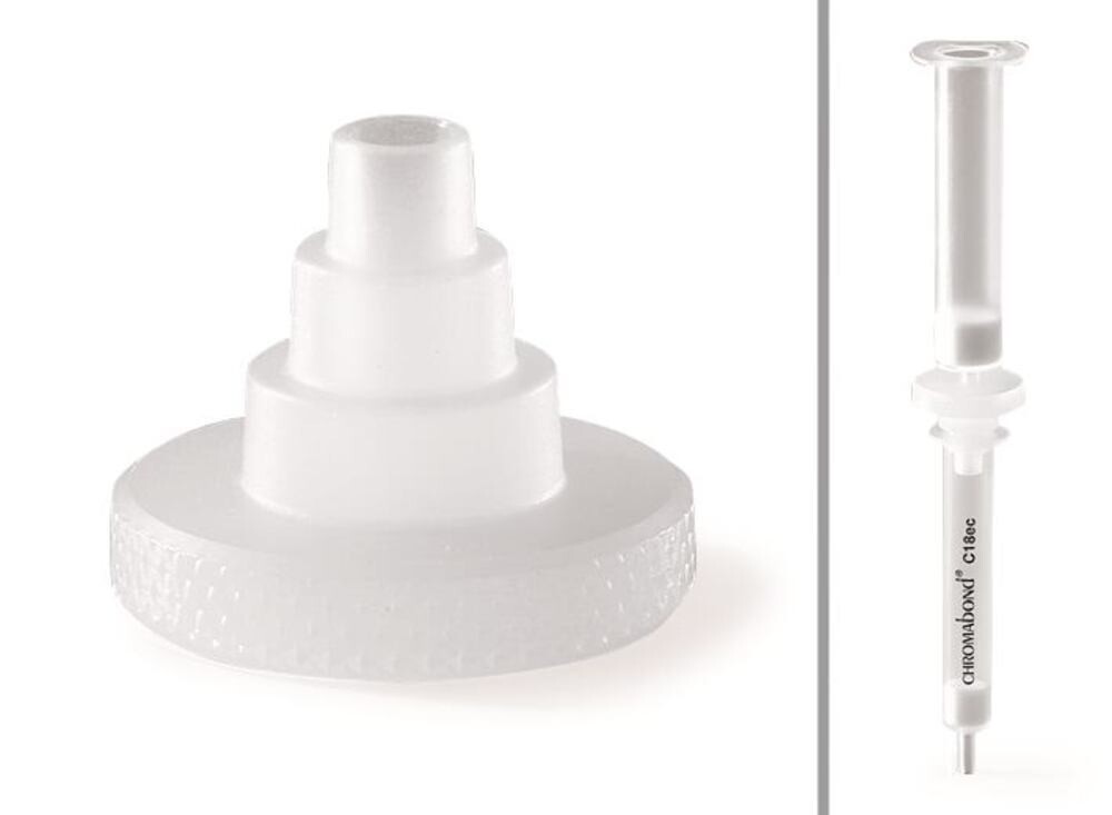 Adapters for SPE Columns CHROMABOND®, For 1, 3, 6 ml PP columns, 10 Piece(s)