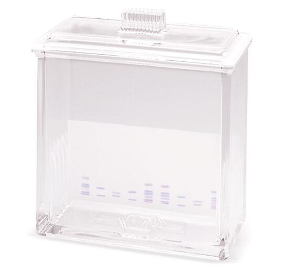 Developing chambers for TLC, Suitable for, up to 5 plates up to 20 x 20 cm plate size, 1 Piece(s)
