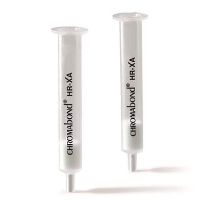 SPE polypropylene column CHROMABOND® HR-XA, 6 ml, 500 mg, 30 Piece(s)