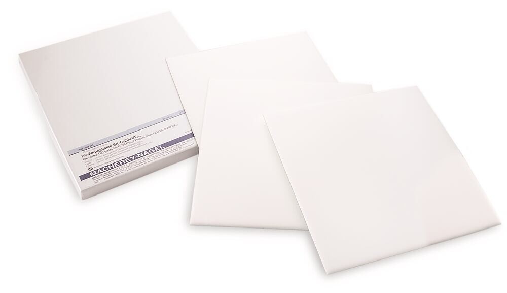 Piastre TLC SIL G-200 / UV254 per applicazioni preparative, 12 Pezzo(i)
