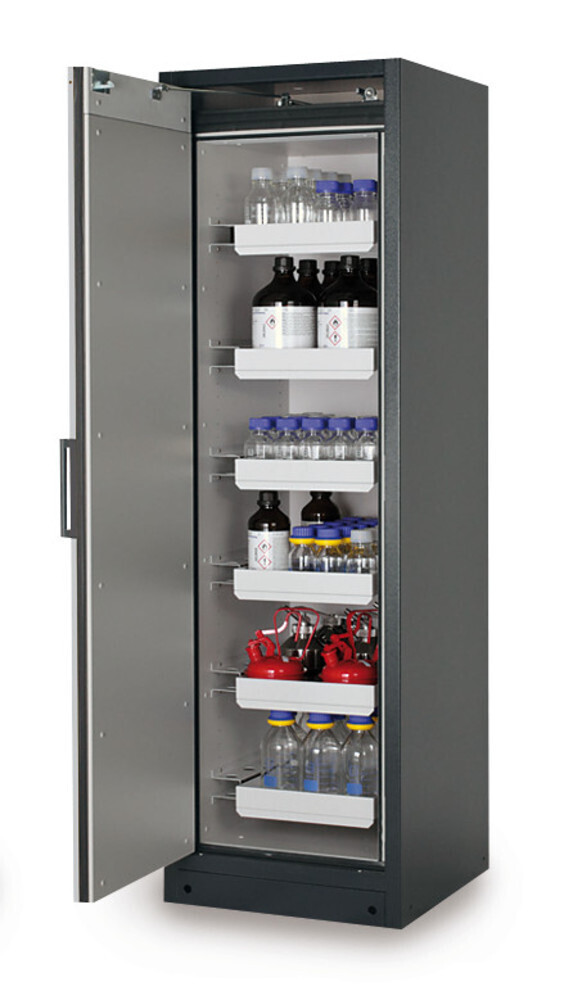 Safety cabinet Q-CLASSIC-90 1 door, 6 drawers, Left, 1 Piece