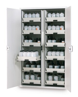 Acid and lye cupboard SL-Classic Width 1200, 1 piece