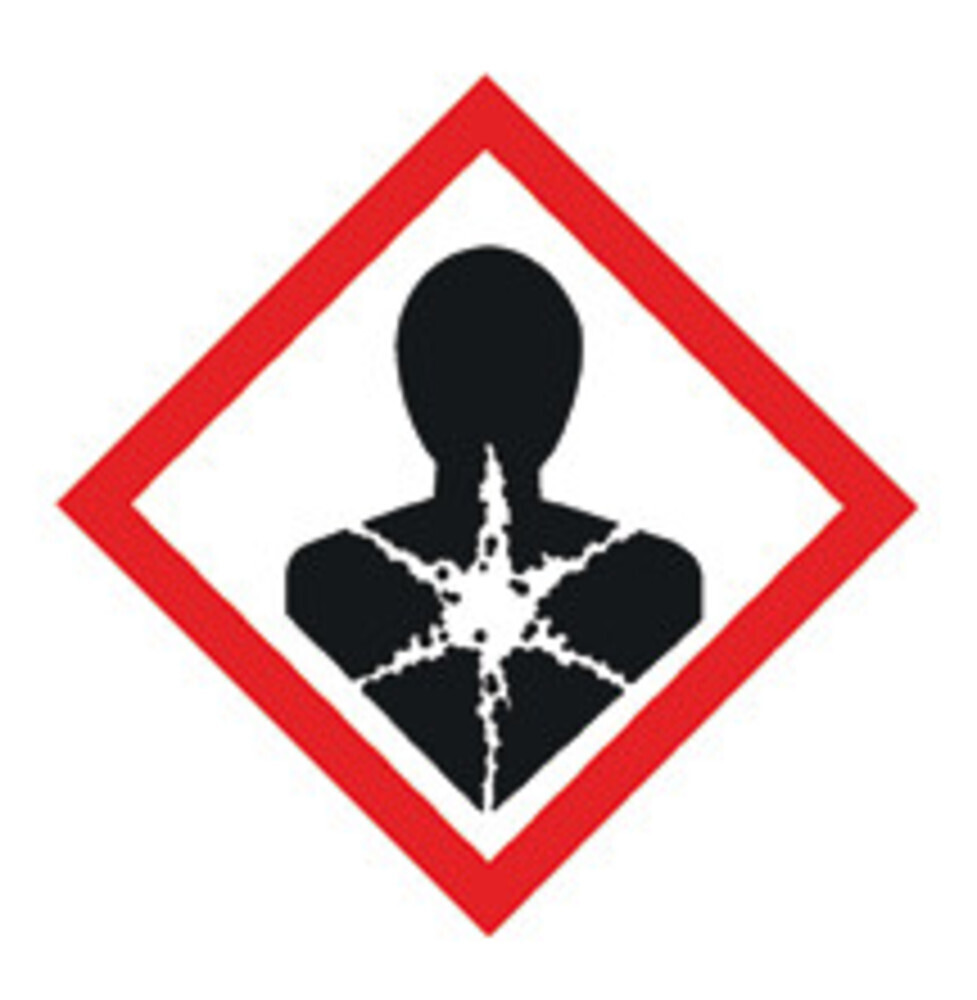 GHS hazard pictogram to combine Pictogram, Health Hazard, 250 Pieces
