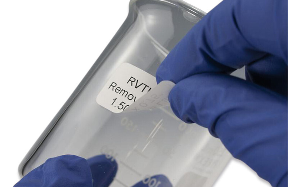 Labels Tough Tags Removable, 38 x 19 mm, 1 Roll