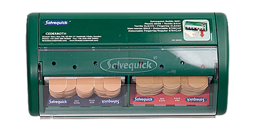 Dispenser per cerotti Salvequick®, 1 set