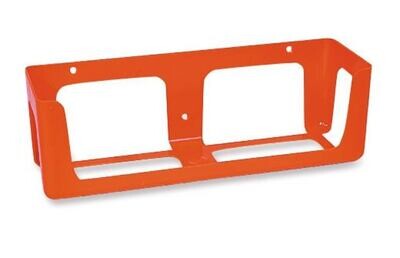 Soporte de pared para botiquín de primeros auxilios, naranja, 1 pieza