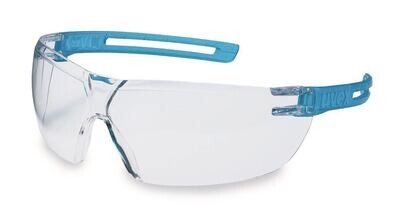 Gafas de seguridad x-fit, incoloras, azules, 9199265, 1 unidad