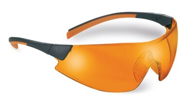 Gafas de seguridad 546, naranja, negro, naranja, 1 pieza