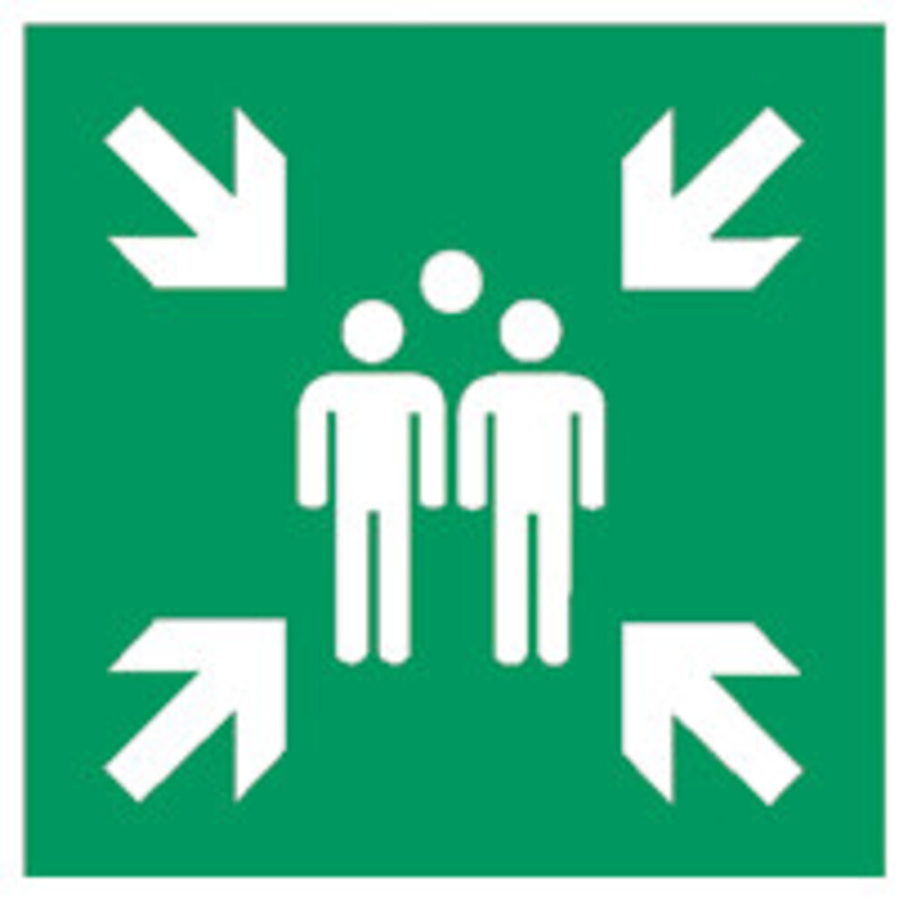 First aid and rescue signs in accordance with ISO 7010 Plastic sign, 1 piece