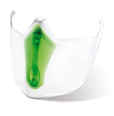 Safety glasses accessories visor for glasses mask 6X3, 1 piece