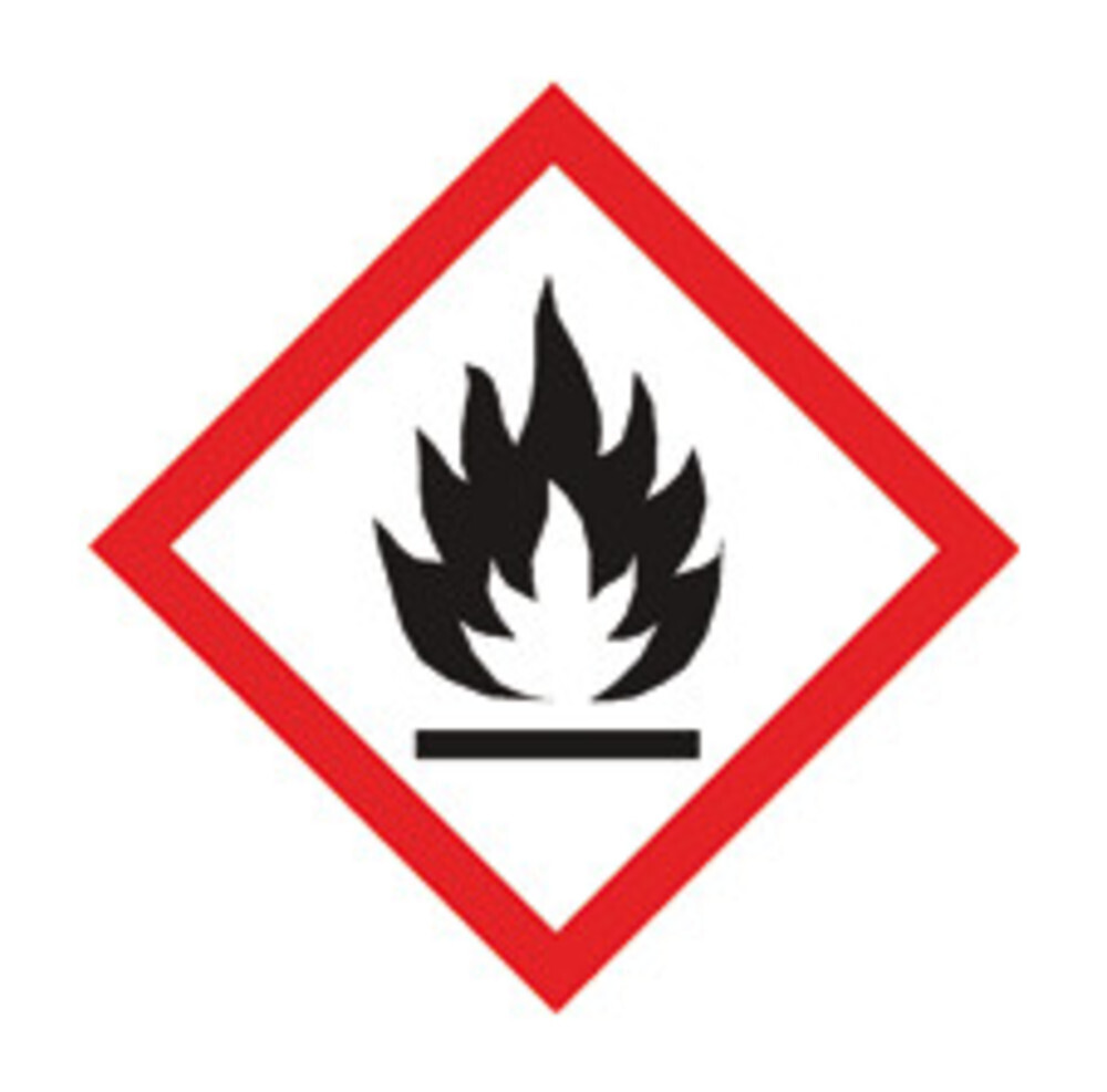 GHS hazard pictogram to combine Pictogram, Flame, 250 Pieces