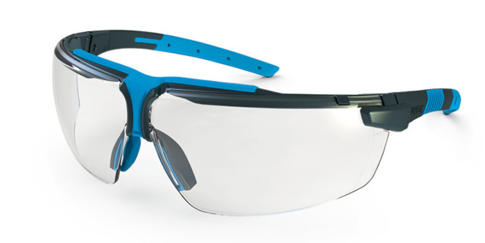 Safety glasses i-3, colorless, anthracite, blue, 1 piece