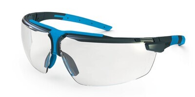 Safety glasses i-3, colorless, anthracite, blue, 1 piece